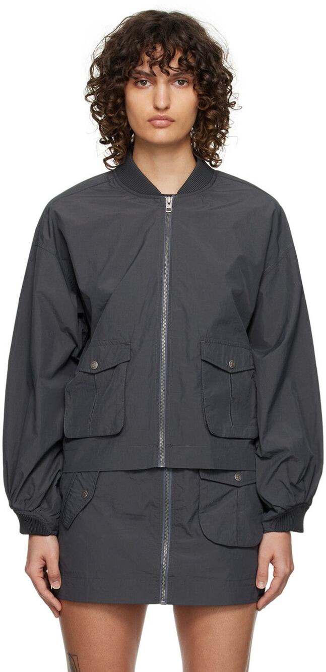 Ksubi Elemental Full-Zip Bomber Jacket - XS Black
